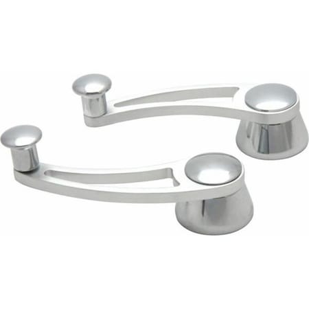 Autoloc Power Accessories AutoLoc Power Accessories AUTDNWC001 Billet  inch Open inch  Door & Window CrankPair 12420